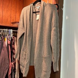 Soft brown sweater
